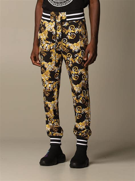 mens versace joggers|Versace track trousers men.